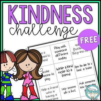 Kindness Activity | Kindness Challenge | Random Acts of Kindness FREE