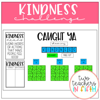 Preview of Kindness Character Challenge PBIS