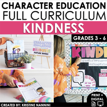 Preview of Kindness Character Education | Social Emotional Learning SEL | Morning Meeting
