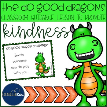 Preview of Kindness Classroom Guidance Lesson Activity Pack - Elementary School Counseling