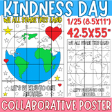 Kindness Collaborative Coloring Pages Activities  | World 