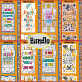 Kindness Collaborative Coloring Project Posters Bundle, Me