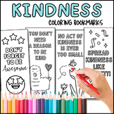 Kindness Coloring Bookmarks - Kindness Quotes - Kindness Day