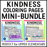 Kindness Coloring Pages Bundle