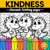 Kindness Coloring Pages - Dinosaur Coloring Pages