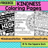 Kindness Coloring Pages #KindnessNation #WeHoldTheseTruths