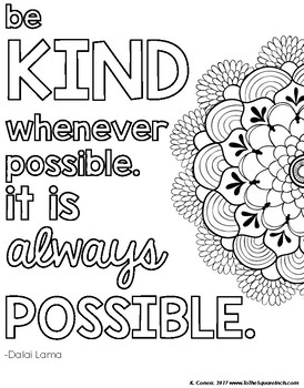 Kindness Coloring Pages KindnessNation WeHoldTheseTruths