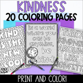 Kindness Coloring Pages | Random Acts of Kindness Day SEL 