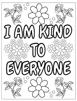 Kindness Coloring Pages . World Kindness day / Week Quotes Cute ...