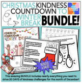 Kindness Countdown to Winter Break BUNDLE - Winsome Teacher