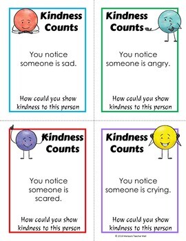 Kindness Counts Activity Bump Game Morning Meeting Social Emotional ...
