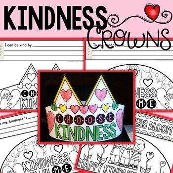 Preview of Kindness Craft Kindness Day (Easy and Simple Crowns)