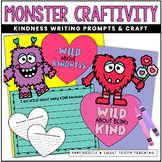 Kindness Craftivity- 'Wild About Kindness' Monster Februar