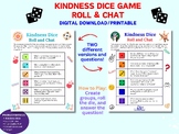 Kindness Dice Game, Group Conversation, Roll & Play, Class