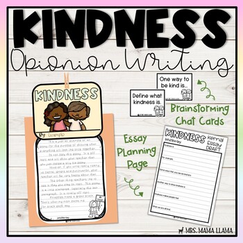 Preview of Kindness Essay Writing & Activities