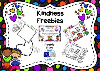 Preview of Kindness Freebies for Kindness Week