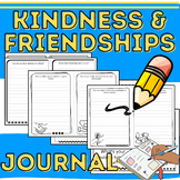 Kindness & Friendship Journal Morning Meeting & Social Emo