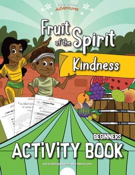 Preview of Kindness: Fruit of the Spirit Activity Book for Beginners
