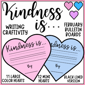 Kindness Craft: Kind Heart, Happy Heart to Tie Emotions to Kindness