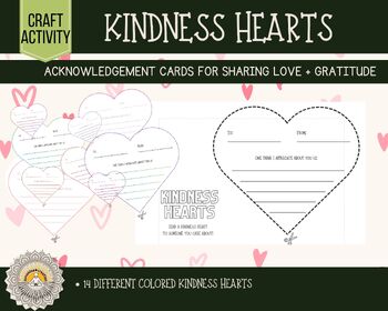 Kindness Craft: Kind Heart, Happy Heart to Tie Emotions to Kindness