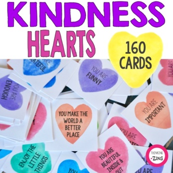 Kindness Hearts - Watercolor Edition- Kindness Confetti Hearts | TpT