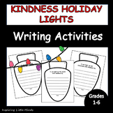Kindness Holiday Light Writing Activity