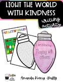 Kindness Holiday Light Writing Project and Bulletin Board
