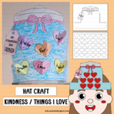 Kindness Jar Hat Thing I Love Myself Craft Valentines Writ