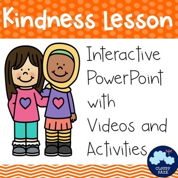 Preview of Kindness Interactive Lesson | Distance Learning | PowerPoint and Google Slides
