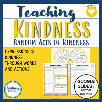 Kindness Lesson | Random Acts of Kindness | Activity to teach kindness