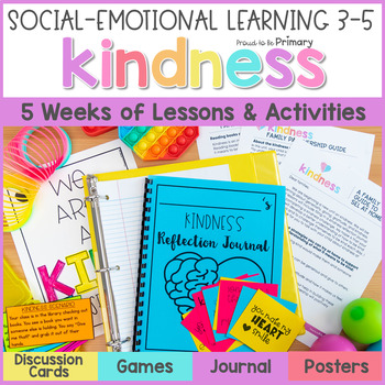 Preview of Kindness Lessons & Activities - Social Skills SEL Character Education - Be Kind