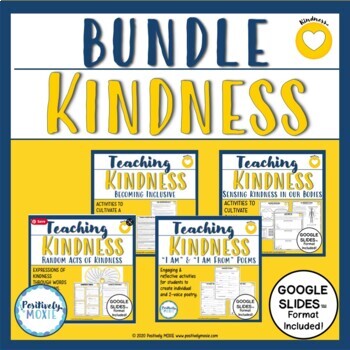 Preview of Kindness Lessons & Activities | Teaching Kindness in the Classroom | BUNDLE