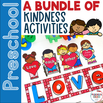 Kindness Lessons For Preschoolers by Preschool SOS | TPT
