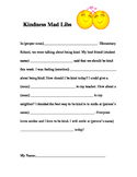 Kindness Mad Lib