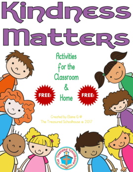 Preview of Kindness Matters Activities {FREEbie} #kindnessnation