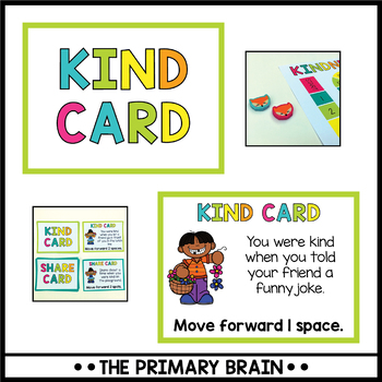 Kindness Matters Board Game by The Primary Brain | TpT