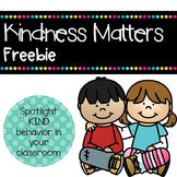 Kindness Matters Certificates #kindnessnation