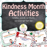 Kindness Month Activities, Awards, and Certificates #kindn