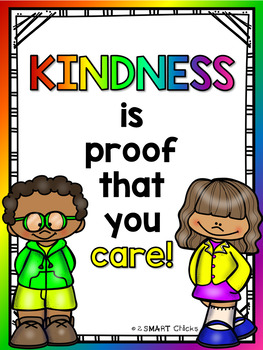 Kindness Motivational Posters by 2 SMART Chicks | TPT