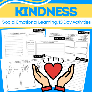 Preview of Kindness Packet {Social Emotional Learning, Morning Meeting, PBIS, SEL}