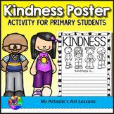 Kindness Poster Activity for Primary Students, Anti-Bullyi
