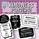 Kindness Poster FREEBIE / Speech Bubble Posters