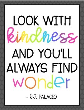 Kindness Poster Pack by Donuts Then Teach | Teachers Pay Teachers