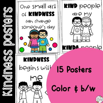 Kindness Posters by The Blooming Mind | Teachers Pay Teachers