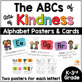 The ABC's of Kindness Posters: Random Acts of Kindness