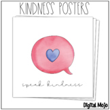 Kindness Posters Editable - Watercolor