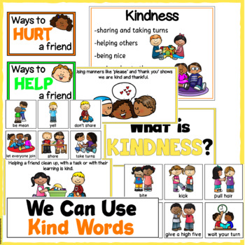 Kindness Posters, Printables And Activities For 3k, Pre-k, And Preschool