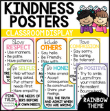 Kindness Posters - Classroom Decor