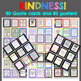 Kindness Posters and quote/name badge cards!  Kindness Bul