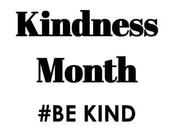 Preview of Kindness Posters (editable)
